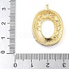 Brass Pendants PALLOY-S036-01G-O-3