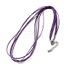 1MM Waxed Cord 5-Strand Necklace Making MAK-C005-01K-1