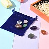 7Pcs Natural Labradorite & Amethyst & Rose Quartz & South Red Agate & Rhodonite & Green Aventurine & Quartz Crystal Tumbled Stone Sets DIY-FS0007-10B-9
