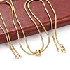 Adjustable 304 Stainless Steel Slider Necklaces X-NJEW-L156-004G-1