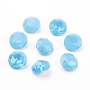 Pointed Back & Back Plated K9 Glass Rhinestone Cabochons RGLA-J012-10mm-394-1
