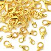 50Pcs 5 Styles Zinc Alloy Lobster Claw Clasps FIND-YW0003-96G-2