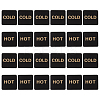 2Pcs Acrylic Cold and Hot Water Signs AJEW-WH0270-332-1