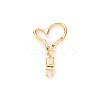 Heart Alloy Swivel Clasps LS-HEAR-PW0001-157A-1