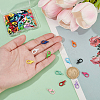 72Pcs 12 Colors Baking Paint Zinc Alloy Lobster Claw Clasps FIND-PH0023-39-3