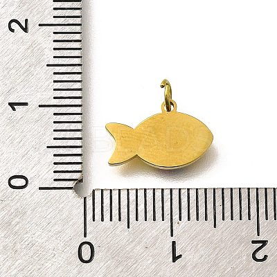 304 Stainless Steel Enamel Charms STAS-R153-07G-02-1