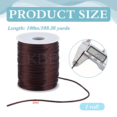 Round Polyester Cords Macrame Thread OCOR-WH0105-038A-1