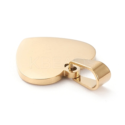 Ion Plating(IP) 304 Stainless Steel Pendants STAS-J026-10G-1