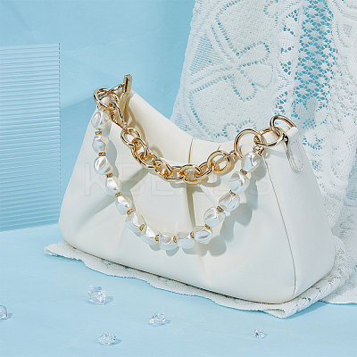 Plastic Pearl Alloy Phone Hand Strap Chains FIND-WH0260-55LG-1