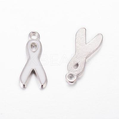 Alloy Enamel Pendants EA546Y-1-1