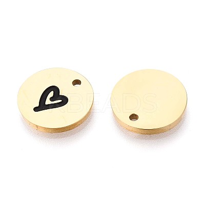 304 Stainless Steel Enamel Charms STAS-T064-69G-02-1