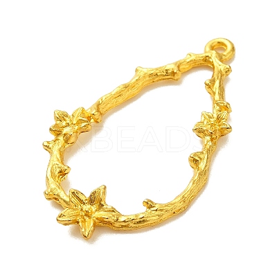 Rack Plating Alloy Pendants FIND-C063-10G-1