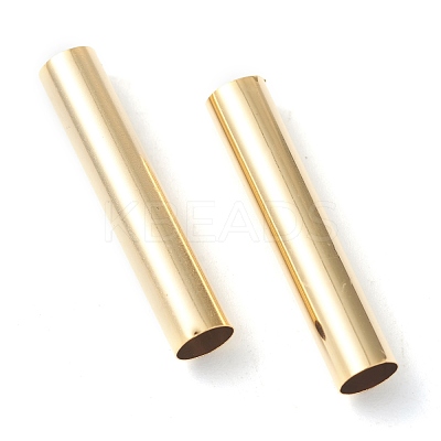 Brass Tube Beads KK-Y003-73H-G-1