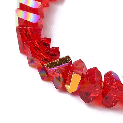 Transparent Glass Beads Strands EGLA-P061-04A-AB07-1