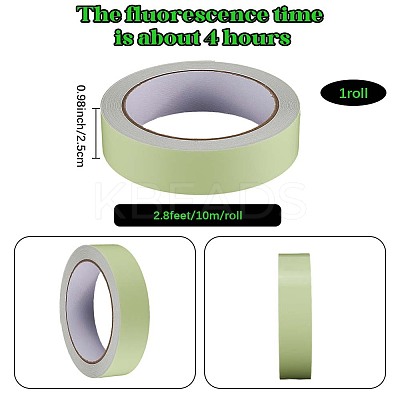 10M Luminous PET Adhesive Tape for Stage AJEW-SP0002-35A-01-1