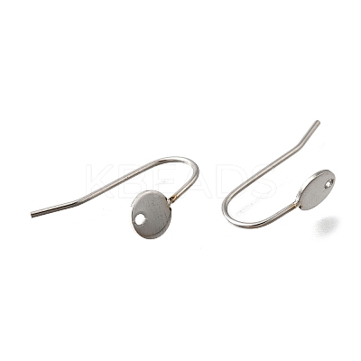 304 Stainless Steel Earring Hooks LS-STAS-B087-09A-P-1