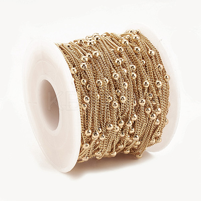 Soldered Brass Curb Chains CHC-S003-05G-1
