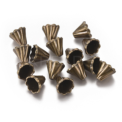Tibetan Style Bead Cone LS-TIBEB-EA10181YKG-AB-FF-1