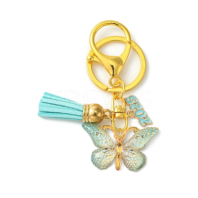 Acrylic & Alloy Enamel Keychain KEYC-FS00026-03-1
