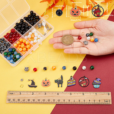 Halloween Bracelets Making Kit DIY-SC0021-91-1