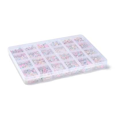 1350Pcs 27 Style Acrylic Beads MACR-YW0002-15-1