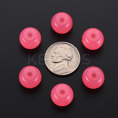 Imitation Jelly Acrylic Beads MACR-S373-14-EA09-1