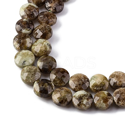 Natural Green Garnet Beads Strands G-C179-A32-03-1