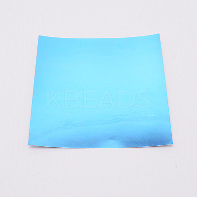 PET Plastic Mirror Wall Stickers AJEW-WH0018-60-1