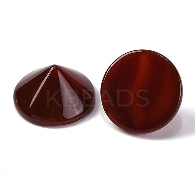 Natural Carnelian(Dyed & Heated) Cabochons G-Q184-01B-1