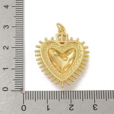 Brass Pendants KK-N254-132B-G-1