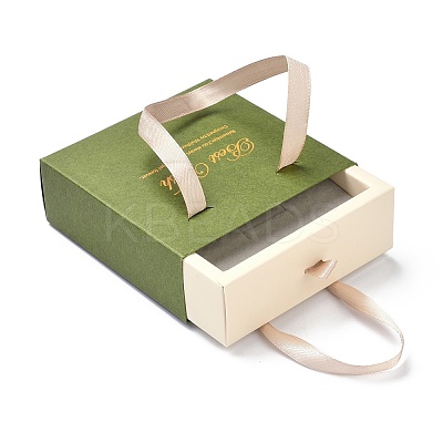 Paper Drawer Jewelry Set Box LS-CON-P015-03B-1