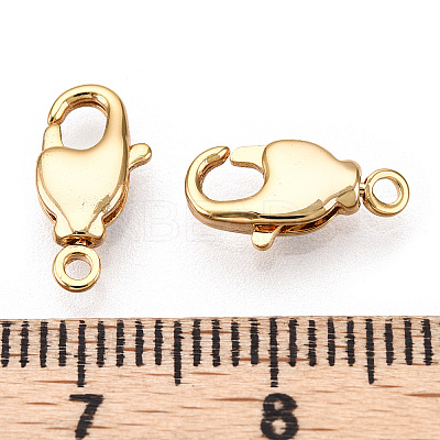 Brass Lobster Claw Clasps LS-KK-N254-11G-1