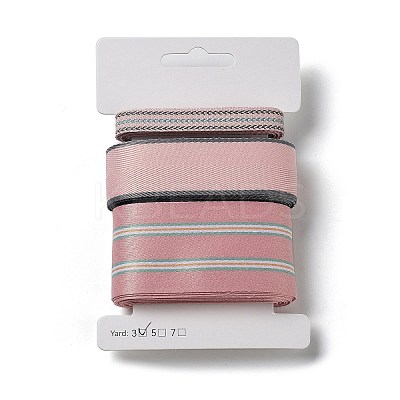 9 Yards 3 Styles Polyester Ribbon SRIB-C002-02C-1
