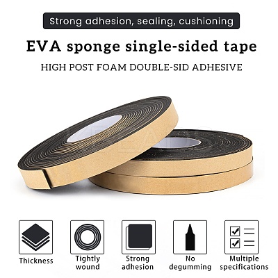 Strong Adhesion EVA Sponge Foam Rubber Tape TOOL-WH0080-87D-1