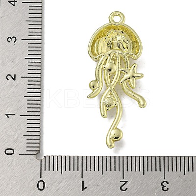 Rack Plating Alloy Pendants PALLOY-F312-45G-1