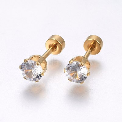 304 Stainless Steel Earlobe Plugs EJEW-H362-07G-4mm-1