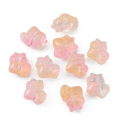 Transparent Glass Beads GLAA-TAC0015-01B-1