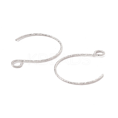 Tarnish Resistant 316 Surgical Stainless Steel Earring Hooks X-STAS-D183-03P-01-1