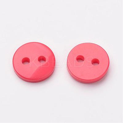 Flat Round 2-Hole Buttons FNA1494-1