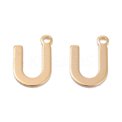 201 Stainless Steel Charms LS-STAS-C021-06G-U-1