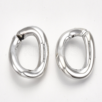 UV Plating ABS Plastic Linking Rings LS-CCB-S162-02P-1