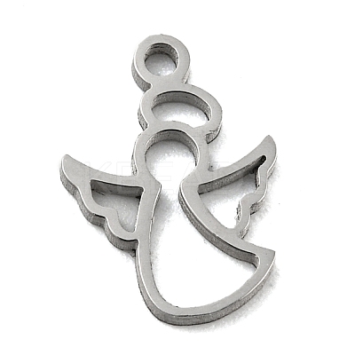 Non-Tarnish Laser Cut 304 Stainless Steel Charms STAS-G323-04P-1