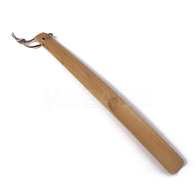 Wood Shoehorns AJEW-WH0250-95C-1