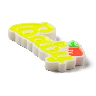 Opaque Resin Enamel Cabochons LS-RESI-I050-01H-1