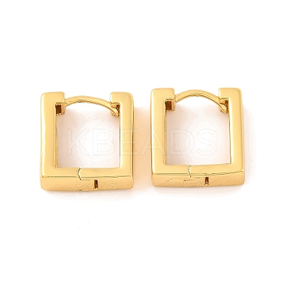 Brass Hoop Earrings for Women EJEW-U015-03G-1