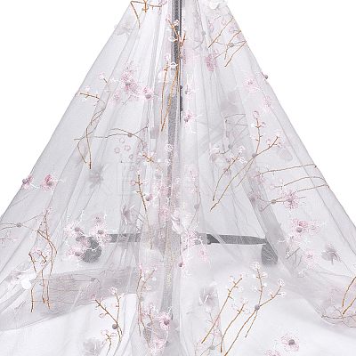 Polyester Mesh Fabric DIY-WH0622-578A-1