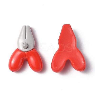Opaque Resin Cabochons LS-CRES-P023-05F-1