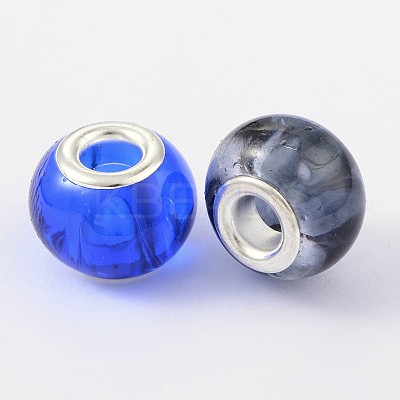 Glass European Beads GPDL-R002-M1-1