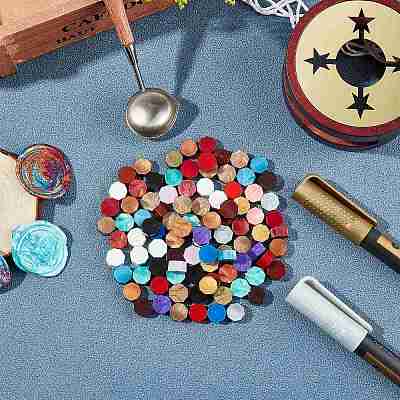 Fire Wax Seal Wax Sealing Stamps Tool Kits DIY-CP0003-37-1