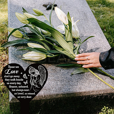 Acrylic Garden Stake AJEW-WH0365-033-1